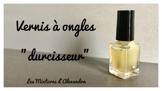 Vernis à ongles quotdurcisseurquot recette AromaZone [upl. by Ahsuatal]