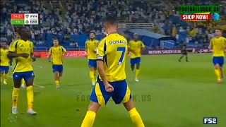 cr7 free kick goal Al Nasser Vs Al feiha 41 full highlighted match Ronaldo free kick [upl. by Aihsyn454]