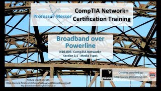 Broadband over Powerline  CompTIA Network N10005 31 [upl. by Takeo295]