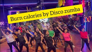 Koi Yahan Nache Nache  Disco ZUMBA Aakash Kaushik  fat loss workout youtuber youtube ytdance [upl. by Ettedanreb]