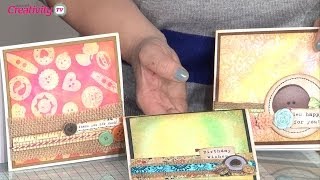 Wax Resist Techniques  docrafts Creativity TV [upl. by Marienthal802]