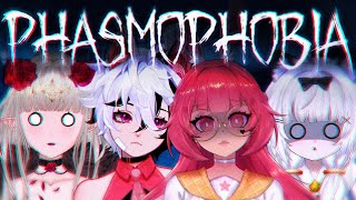 Fantasmas nos jalan las patas 🏠👻【Phasmophobia COLLAB】 [upl. by Gotthelf652]