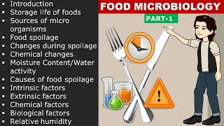 Food Microbiology Part 1 [upl. by Eneleahs355]