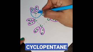 CYCLOPENTANE ELECTRON DOT STRUCTURE CLASS X [upl. by Azerila]