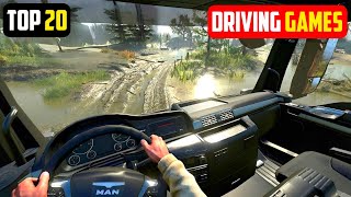 Top 20 Best driving games for Mobile  Best Games For Android on 2024 [upl. by Trebma911]