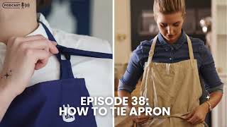 How to Tie Apron [upl. by Ahsimot]