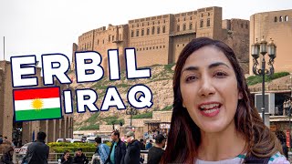 Travelling to ERBIL in Kurdistan IRAQ as a Solo Female [upl. by Nylicaj]