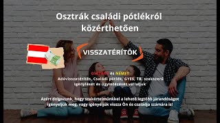 Osztrák Családi Pótlékról közérthetően [upl. by Daisy]