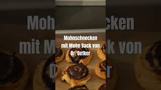 Mohnschnecken mit Mohn Back von Dr Oetker [upl. by Florrie]