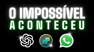 COMO USAR O CHATGPT NO WHATSAPP COM AUTORESPONDER WA [upl. by Cairistiona]