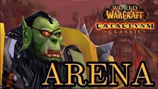 Enhancement shaman Cataclysm arena 2 vs 2 [upl. by Yllitnahc]