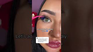 THIS IS YOUR SIGN TO TRY BLUE CLUSTER LASHES 🥰 shortsvideo lashtutorial [upl. by Yendys291]