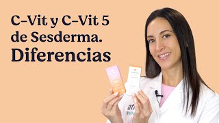 FARMACÉUTICA analizando la diferencia entre el sérum CVit y CVit 5 de Sesderma 💥 atidamifarma [upl. by Kanter]