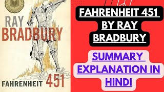 Fahrenheit 451 by Ray Bradbury  Summary explanation in Hindi [upl. by Annawaj587]