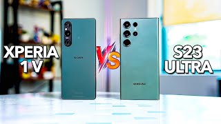 Sony Xperia 1 V vs Samsung Galaxy S23 Ultra [upl. by Corsiglia164]