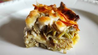 Lasagne ai carciofi alla sarda [upl. by Naivatco]