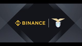 Binance nuovo Main Jersey Sponsor della SS Lazio [upl. by Abigael]