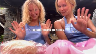 Sicily Vlog  i stayed at the craziest villa ever boatday and cooking class [upl. by Florella]