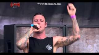 parkway drive  carrion live  graspop metal meeting 2015 HD [upl. by Carlita67]