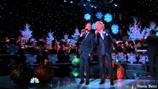 Michael Bublé amp Rod Stewart  Winter wonderland 2012 [upl. by Aratal]