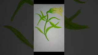 🖌Very simple oleander painting🖌 [upl. by Shelman3]