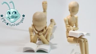 나무구체관절 인형 만들기 3 wooden ball jointed doll 3 [upl. by Enyedy]