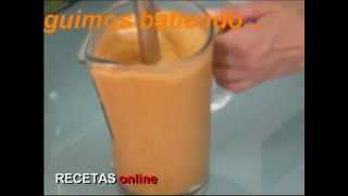 Gazpacho  Receta de cocina RECETASonlinenet [upl. by Lundgren]