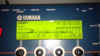 Yamaha RM1x w USB Floppy Emulador  Emulador Brasil [upl. by Eindys221]