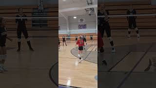 High School Volleyball Action Asbury High School vs Cleveland September 7 2024 [upl. by Animrac]