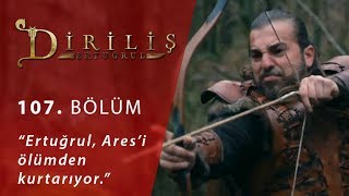 Diriliş Ertuğrul 107 Bölüm  Ertuğrul Ares’i ölümden kurtarıyor [upl. by Binette132]