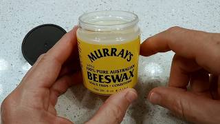 Murrays 100 Pure Beeswax  Full REVIEW [upl. by Aicertal]