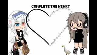 Complete the heart with AshEditz8186 ♡♡ [upl. by Auqenwahs]