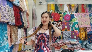 Chinese Girl Try African Dress For The First Time [upl. by Glennie]