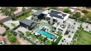 10019 N 57th St PARADISE VALLEY AZ  THE MODERN MANSION [upl. by Dray]