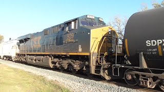 2M Chasing CSX S61621 from Hull GA to Howie Siding CSX Abbeville Sub 03212016 ©mbmars01 [upl. by Suravat639]