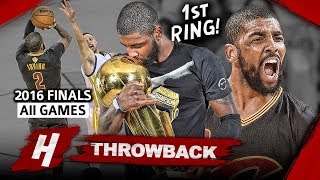 Kyrie Irving 1st Championship Full Series Highlights vs Warriors 2016 Finals  EPIC CLUTCH Shot [upl. by Warrin]