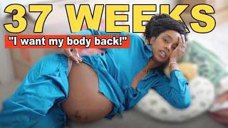 IM OVER THIS  HOME BIRTH PREPARATION  BIRTH CART SETUP  37 WEEK PREGNANCY WEEKLY VLOG [upl. by Darin]