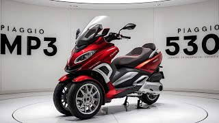 2025 Piaggio MP3 530 Ultimate ThreeWheeled Scooter for Performance and Comfort [upl. by Lenna200]