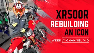 Restoration Honda XR500 honda bike hondaxr xl500 xr500 [upl. by Ynafetse46]