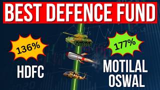 HDFC Defence Fund vs Motilal Oswal Nifty India Defence Index Fund NFO  Best Defence Mutual Fund [upl. by Elsinore]