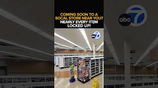 Rite Aid lockdown SoCal store puts almost everything behind locked glass [upl. by Wiener]