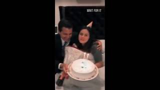 Peña Nieto despierta con un pastel a su hija Nicole que cumple 18 años [upl. by Chip60]