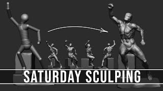 Weekend sculpting practice Laocoon [upl. by Armando]