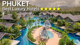 TOP 10 BEST 5 Star Luxury Hotels In PHUKET  THAILAND [upl. by Ludlew957]