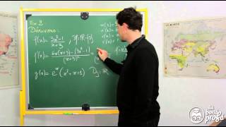 Fonctions derivées  Exercice 2  MATHS  TES spé Maths  Les Bons Profs [upl. by Nhtanhoj16]