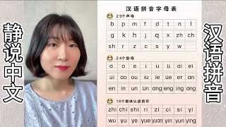 汉语拼音字母表发音｜学汉语｜小学语文｜learn Chinese｜Chinese phonetic alphabets｜Chinese pinyin 静说中文｜sunjinglaoshi [upl. by Naiditch476]