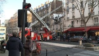 BoulogneBillancourt violente explosion a priori due au gaz [upl. by Birdella]