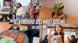 DUE SETTIMANE DA SOLA IN GIAPPONE Tokyo Vlog 1 [upl. by Atoiyanap]