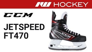 CCM JetSpeed FT470 Skate Review [upl. by Cacia]