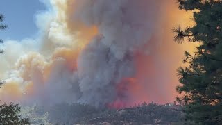 California Wildfires Park Fire grows in Butte and Tehama counties leaves destruction [upl. by Moulden]